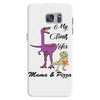 mama &amp; pizza dinasour Samsung Galaxy S7