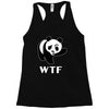 wtf panda Racerback Tank