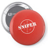 sniper fun Pin-back button