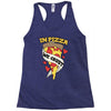 in pizza we crust Racerback Tank
