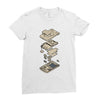 gameboy breakdown Ladies Fitted T-Shirt