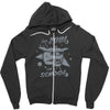 too zuul for school Zipper Hoodie