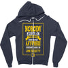 nobody exists on purpose Zipper Hoodie
