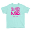 2018 Women's March On USA Youth Tee