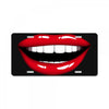 lips red License Plate