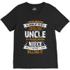 Super Cool Uncle Of A Freaking Awesome Niece V-Neck Tee