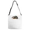 milk swimmer Adjustable Strap Totes