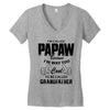 I'm Called Papaw Because I'm Way Too Cool To Be Called Grandfather Women's V-Neck T-Shirt