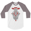 fullmetal stencil 3/4 Sleeve Shirt