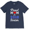 proud mom of a 2018 senior V-Neck Tee