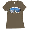 ski goggles copy Ladies Fitted T-Shirt