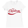 enjoy christmas Ladies Fitted T-Shirt