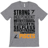 Strong Independent Motivated Pisces T-Shirt
