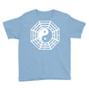 i ching ying and yang Youth Tee