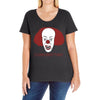 clowns Ladies Curvy T-Shirt