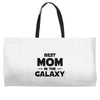 Best Mom in the Galaxy Weekender Totes