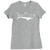 hai haie selachii shark der wei&szlig;e hai jaws neu Ladies Fitted T-Shirt