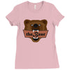 the bear Ladies Fitted T-Shirt