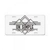 SIMPLE License Plate