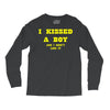 i kissed a boy Long Sleeve Shirts