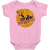 down rowdy the dog Baby Onesie