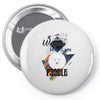 who loves poodle Pin-back button