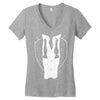 late night tux Women's V-Neck T-Shirt