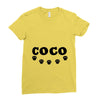 loco coco Ladies Fitted T-Shirt