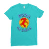 pizza on earth Ladies Fitted T-Shirt