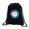 clock Drawstring Bags