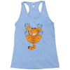garfield scratching, ideal gift or birthday present funny Racerback Tank
