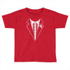 tuxedo wedding marriage prom holiday fancy dress cool geek nerd Toddler T-shirt