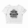 friend forever buddies Crop Top