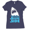 Come To The Shark Side Ladies Fitted T-Shirt