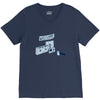 analog retirement V-Neck Tee