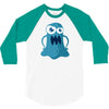 angry monster 3/4 Sleeve Shirt