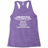 Smartass December Girl Racerback Tank