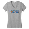 one piece Women's V-Neck T-Shirt
