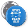 Awesome Papaw Looks Like Pin-back button
