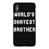 world's okayest brother iPhoneX