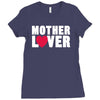 mother lover Ladies Fitted T-Shirt