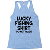 luck fishing Racerback Tank