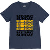 saturday sunday shitday V-Neck Tee