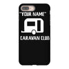 personalised your name caravan club funny gift iPhone 8 Plus Case