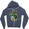 boba fatt Zipper Hoodie