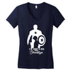 I'm Just A kid From Brooklyn Women's V-Neck T-Shirt