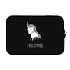 stabby the unicorn Laptop sleeve