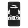 penguin chillax funny new iPhone 7 Plus Case