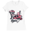 road closed Ladies Fitted T-Shirt