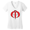 queso cobra Women's V-Neck T-Shirt